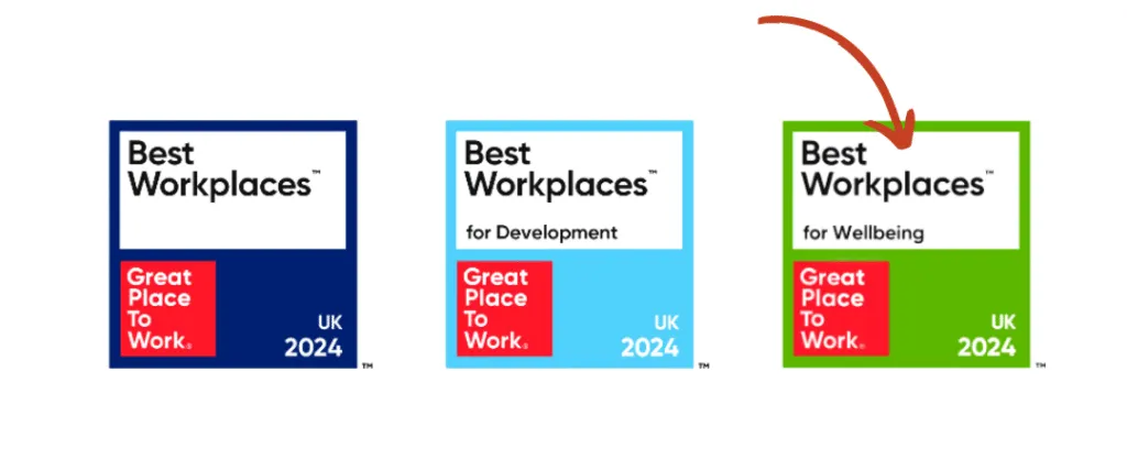 Abney & Baker Named Among UK's Best Workplaces for Wellbeing 2024